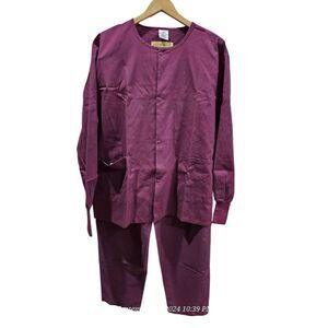 Medline L scrub Set #207 purple wine